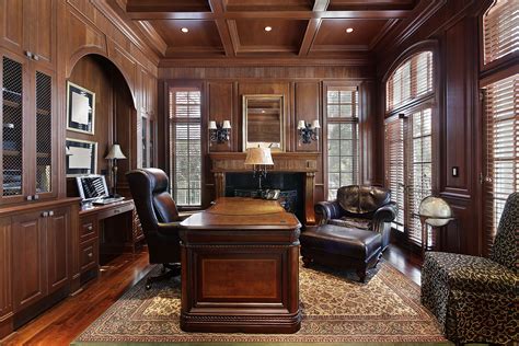 The Classic Home Office Traditional Home Offices Luxury Homes Home