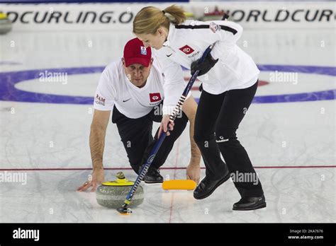 Stavanger Norway 20190420 World Championship In Curling At Soermarka