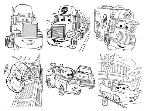 Pixar Cars Coloring Sheets My Xxx Hot Girl