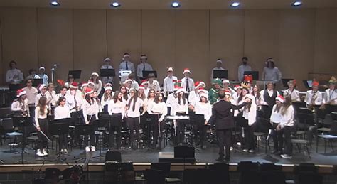 Video Watch High School And Middle School Band Winter Concert