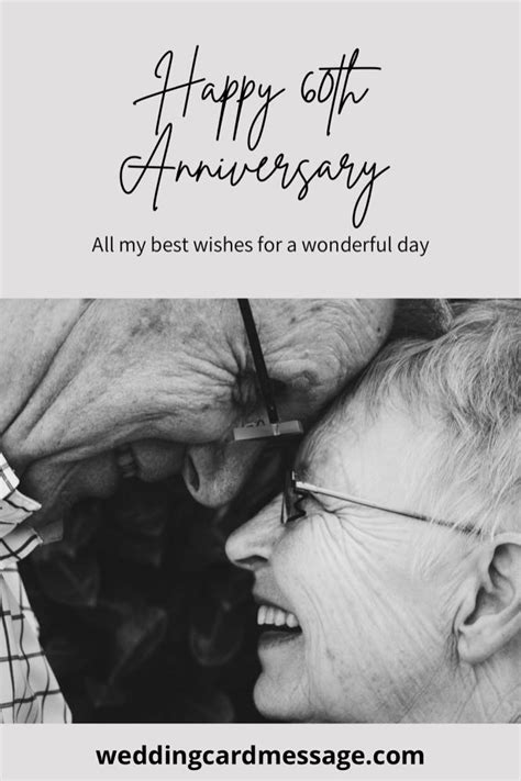 60th Wedding Anniversary Quotes And Wishes Diamond Anniversary