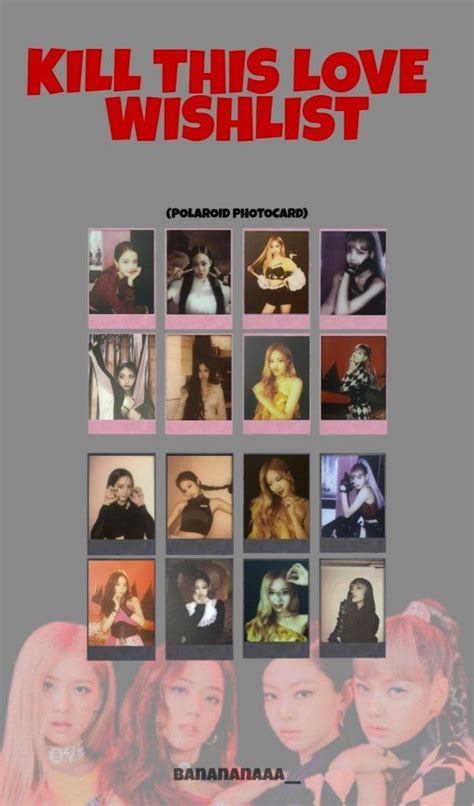 Scan Blackpink Jisoo From Kill This Love Mini Album Photobook Photo Book Photocard Mini Albums