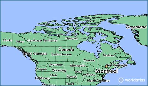 Where Is Montreal Qc Montreal Quebec Map