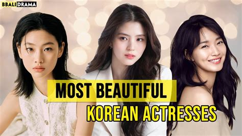 Top Most Beautiful Korean Actresses Of Not Ranked Youtube