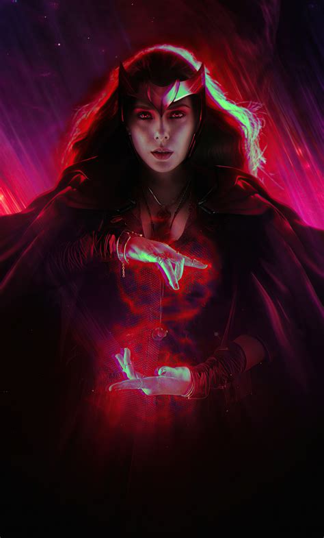 1280x2120 Scarlet Witch Wandavision 2020 4k Iphone 6 Hd 4k Wallpapers