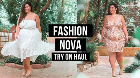 Plus Size Fashion Try On Haul Fashion Nova Curve Eleganza