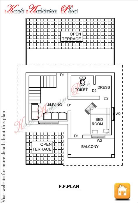 Kerala House Plans 1200 Sq Ft With Photos Khp