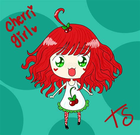 Cherry Girl Chibi By Tsubasachroniche On Deviantart