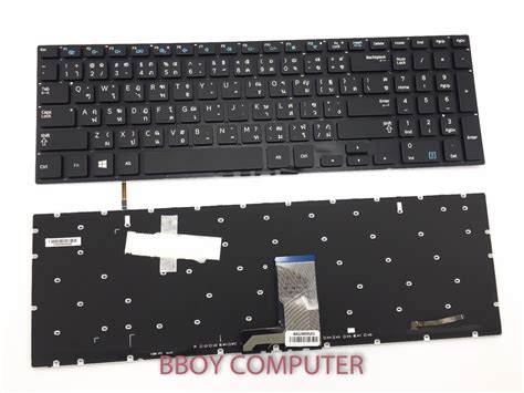 Samsung Keyboard คีย์บอร์ด Samsung 770z5e Np770z5e Np880z5e Np880z5e