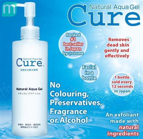 The company has a record of selling 1 bottle pros of cure natural aqua gel. Tẩy da chết Cure Natural Aqua Gel
