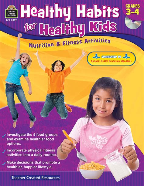 Healthy Habits For Healthy Kids Grade 3 4 Tcr3989 Teacher Created