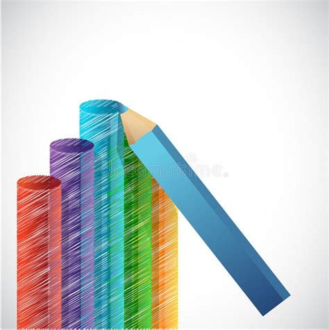 Growth in Business Illustration Stock Vector - Illustration of ...