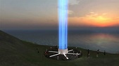 Imagine Peace Tower in Second Life™©® - October 9, 2009 - YouTube