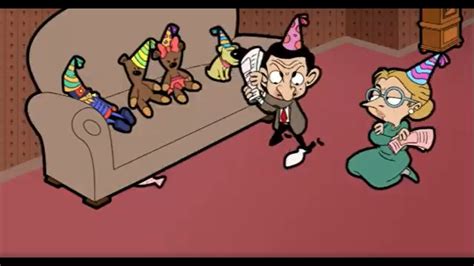 Mr Bean Throws A Birthday Dinner Mr Bean Cartoons Season