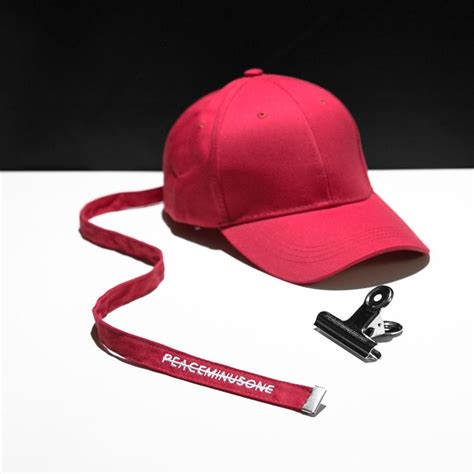 Baseball Cap Peaceminusone Long Strap Belt Snapback Hats For Men Women