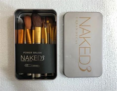 Aluminium Naked Makeup Brush Set Packaging Type Box At Rs 150piece