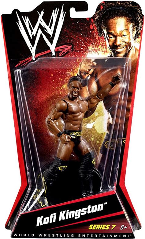 Wwe Wrestling Series 7 Kofi Kingston Action Figure Mattel Toys Toywiz