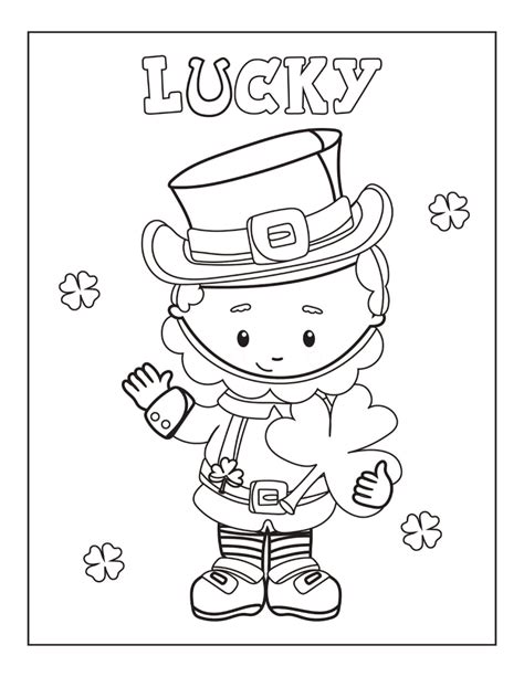 Free Printable St Patricks Day Coloring Pages Oh My Creative