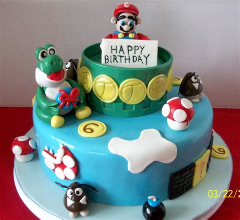Anything for my sweet baby boy! Easy To Follow Instructions On How To Make Some Of Your Favorite Mario Cakes