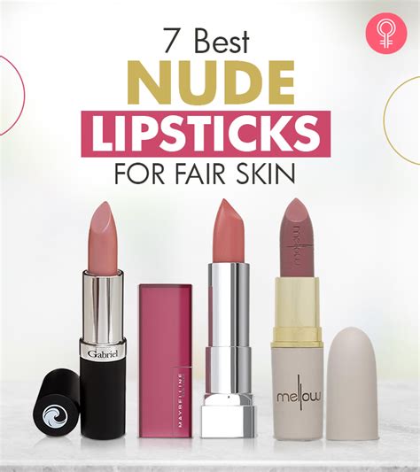 Best Nude Lipsticks For Fair Skin According To Reviews