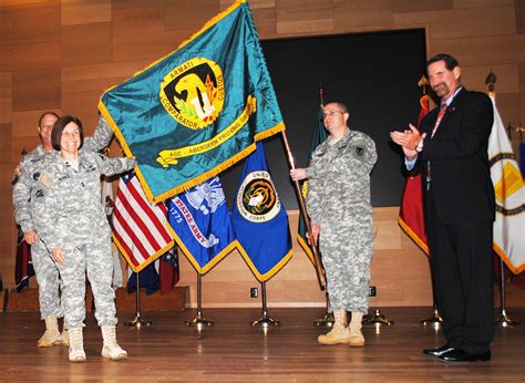 Cg Unfurls New Acc Apg Colors Article The United States Army