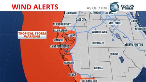 Tropical Storm Warning Issued For Tampa Bay Area As Alberto Heads