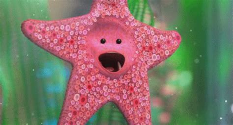 Cute Finding Nemo Pink Starfish Animated  238917 On