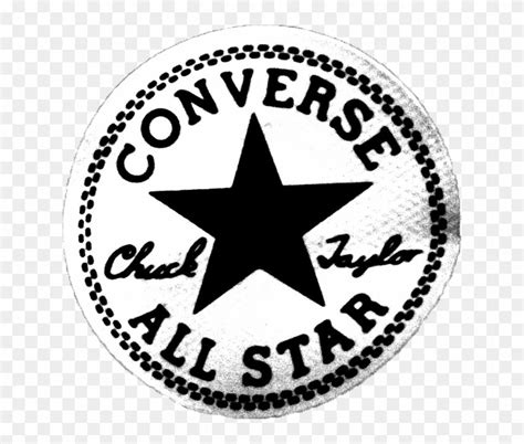 Converse All Star Logo Vector Black White Format Cdr
