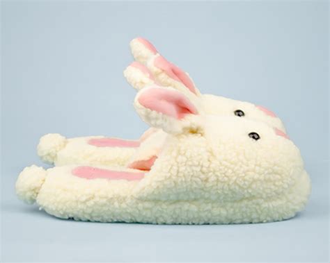 Classic Bunny Slippers Fuzzy Bunny Slippers Adult Bunny Slippers
