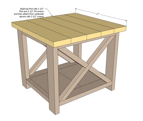 Check spelling or type a new query. rustic end table woodworking plans - WoodShop Plans