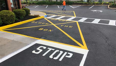 Pavement Marking All Out Parking Lots