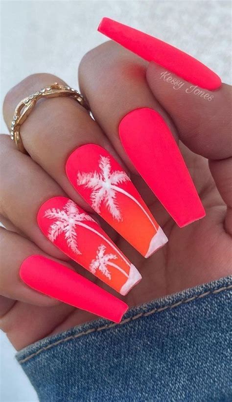 Bright Summer Nails 50 Stunning Designs For Your Inspiration In 2022 Nails Bright Summer