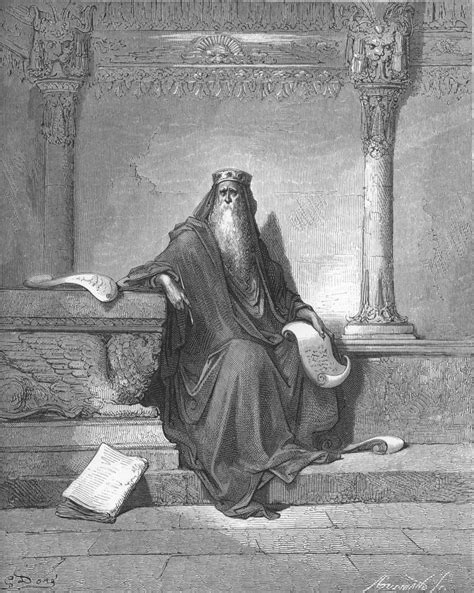 “solomon” By Gustave Doré From “the Holy Bible With Illustrations”