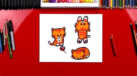 How To Draw A Cat Art For Kids Hub Howto Techno