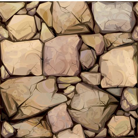 Stone wall Vector background illustration файлов Векторные клипарты текстурные фоны