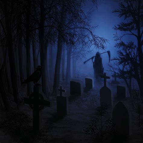 Graveyard By Cutereaper On Deviantart Beautiful Dark Art Scary Art