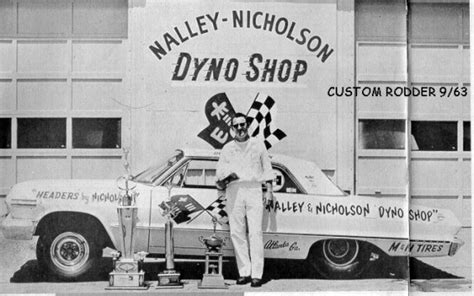 dyno don nicholson the nalley nicholson dyno shop and his 1963 z11 impala gallery ron