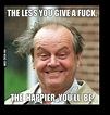 Happy jack Nicholson - Funny | Funny nurse quotes, Sarcastic quotes ...