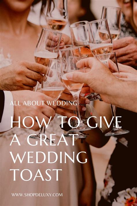 A Group Of People Holding Wine Glasses With The Words How To Give A
