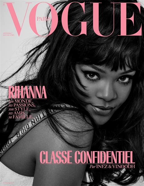 Rihanna On Three Covers Of Vogue Paris ~ Zackylicious