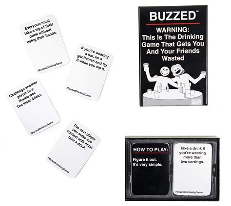 Free Printable Buzzed Drinking Game Cards Pdf Printable Word Searches