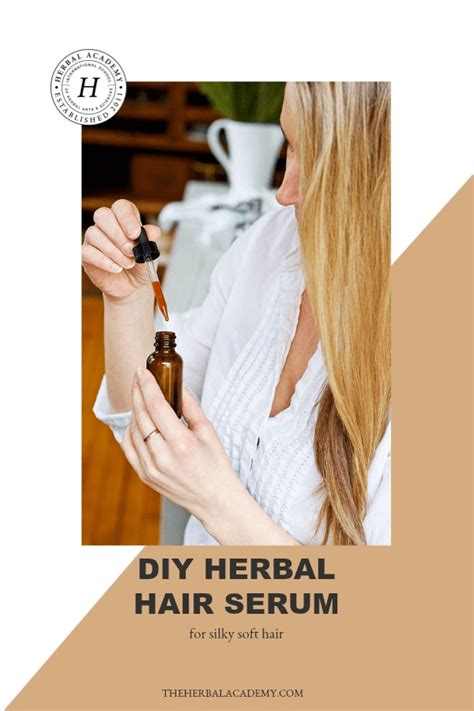 Diy Herbal Hair Serum For Silky Soft Hair Herbal Hair Hair Serum
