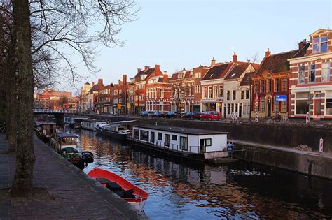 Holandia, the polish name of the netherlands. Zdjęcia: Kanał, Groningen, Malowane słońcem, HOLANDIA