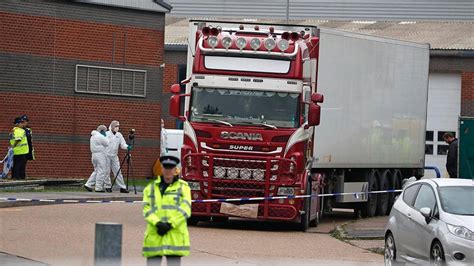 Truck With 39 Bodies Entered England From Belgium Via Ferry Police Say