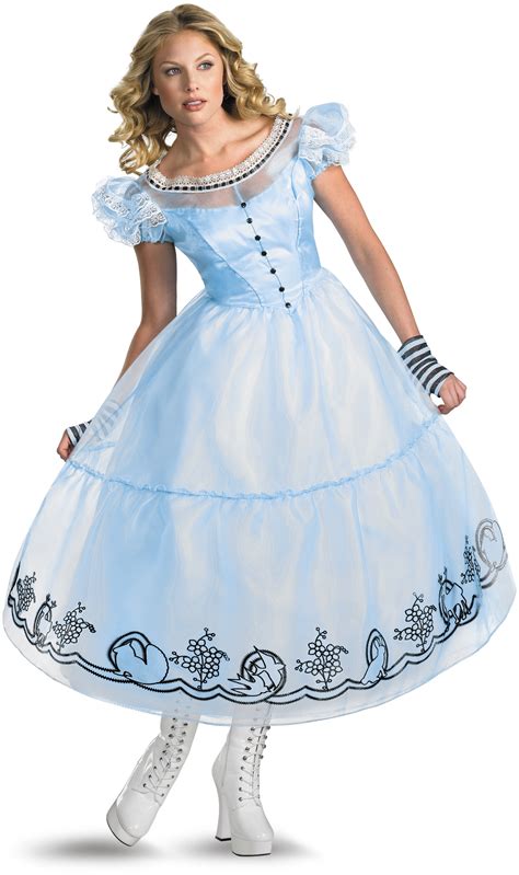 Alice In Wonderland Movie Deluxe Alice Adult Costume