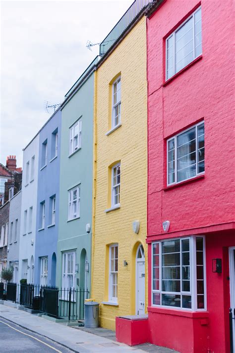 Photo Essays Colorful Houses Of London York Avenue