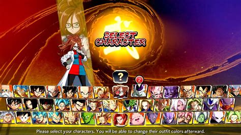 Dragon Ball Fighterz All Character Select Animations All Dlc Youtube