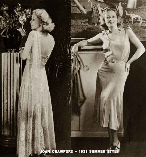 1930s fashion hollywood summer frocks 1931 glamour daze