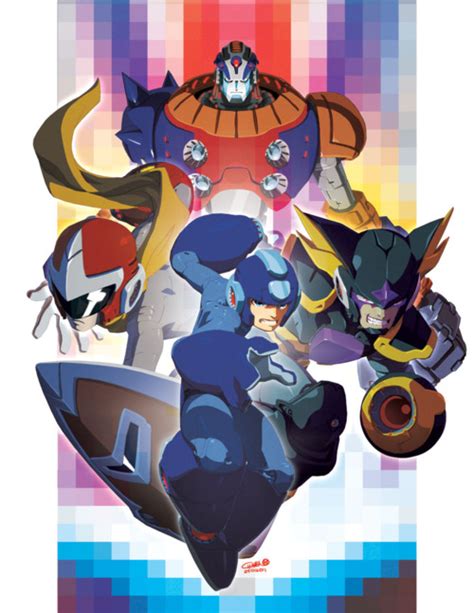 A Gallery From A Masterful Mega Man Art Contest