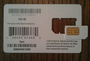 Sim cards have evolved a lot over the years. Used SPRINT Standard SIM Card 2ff to by pass activation | eBay